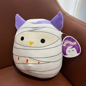 Holly the White Mummy Owl 8” Squishmallow